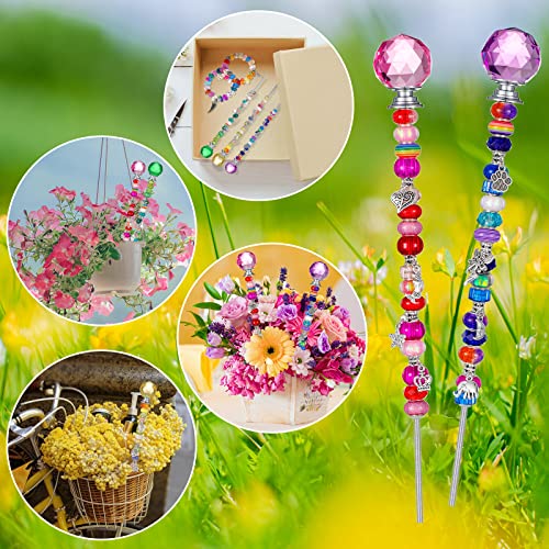 Mtlee PA-MTLEE-639345 101 Pieces Garden Stakes Decorative Beaded Garden Stakes thumb #5