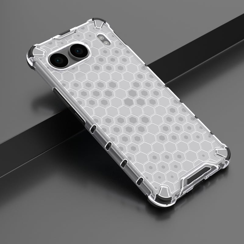 Image of Plastic Bumper Back Case Cover for OnePlus Nord 4 5G (Transparent)