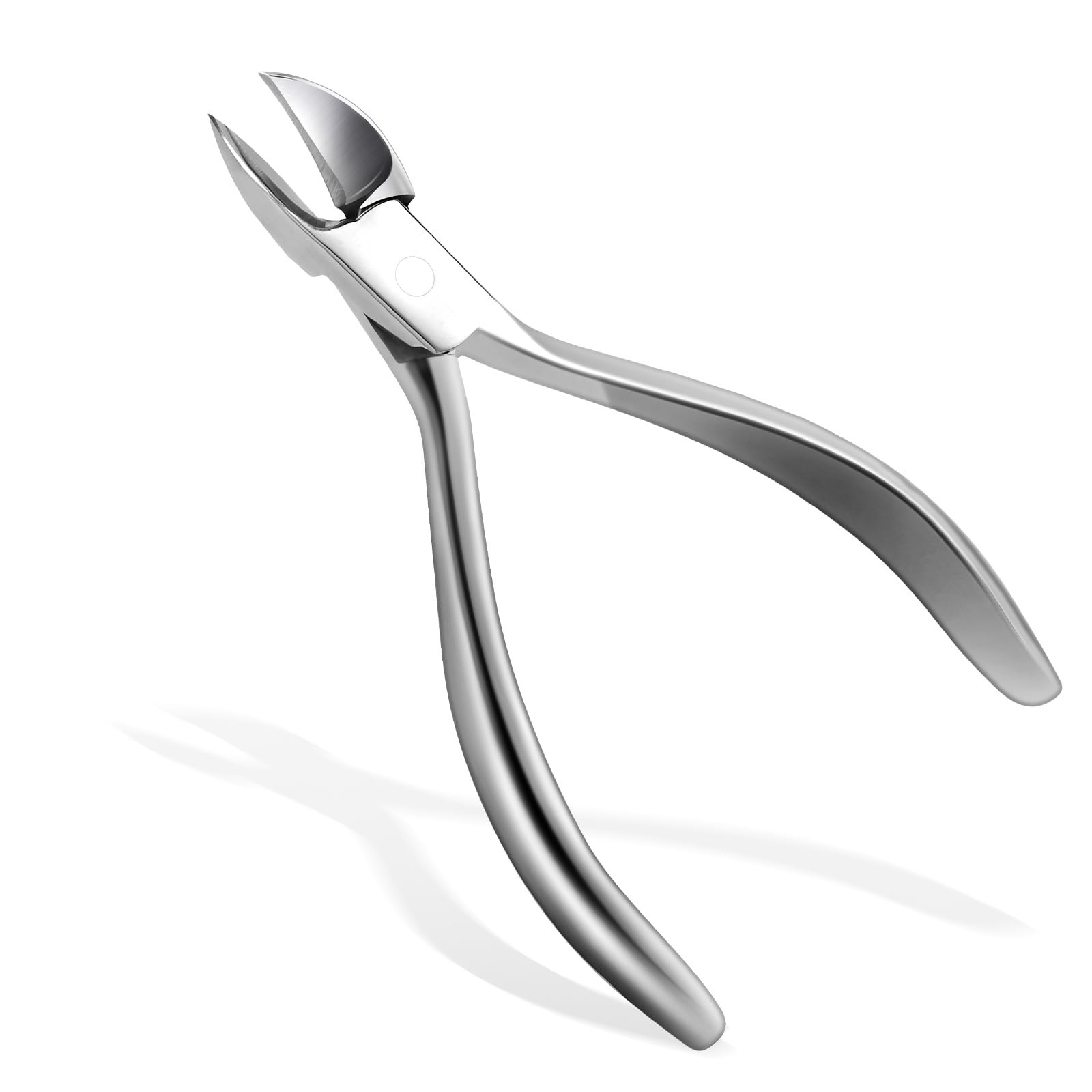 Zehennagelknipser, professioneller Nagelknipser für eingewachsene Nägel für Männer, Frauen und Senioren, Zehennagelknipser für dicke Zehennägel, Premium-Qualität, Edelstahl-Nagelknipser mit