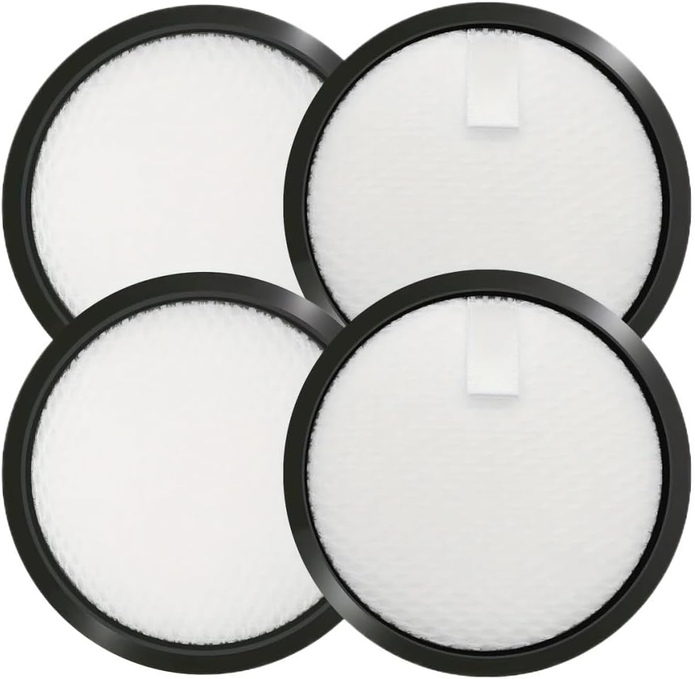 Compatible For Roanow MarsVac S1: HOME TIMES 4-Pack Replacement Vacuum Filters