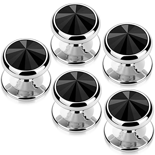 HAWSON Crystal Shirt Studs for Men's Tuxedo Shirt, Tuxedo Buttons for Birthday Wedding Party Christmas.