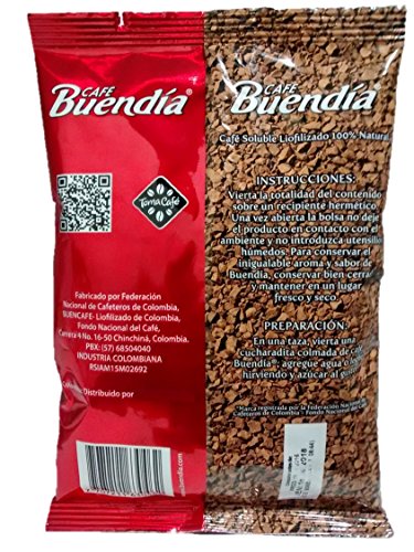 Buendia Instant Coffee, 100% Colombian Freeze Dried Coffee - 3.52 oz, 100g. - Thumbnail 2