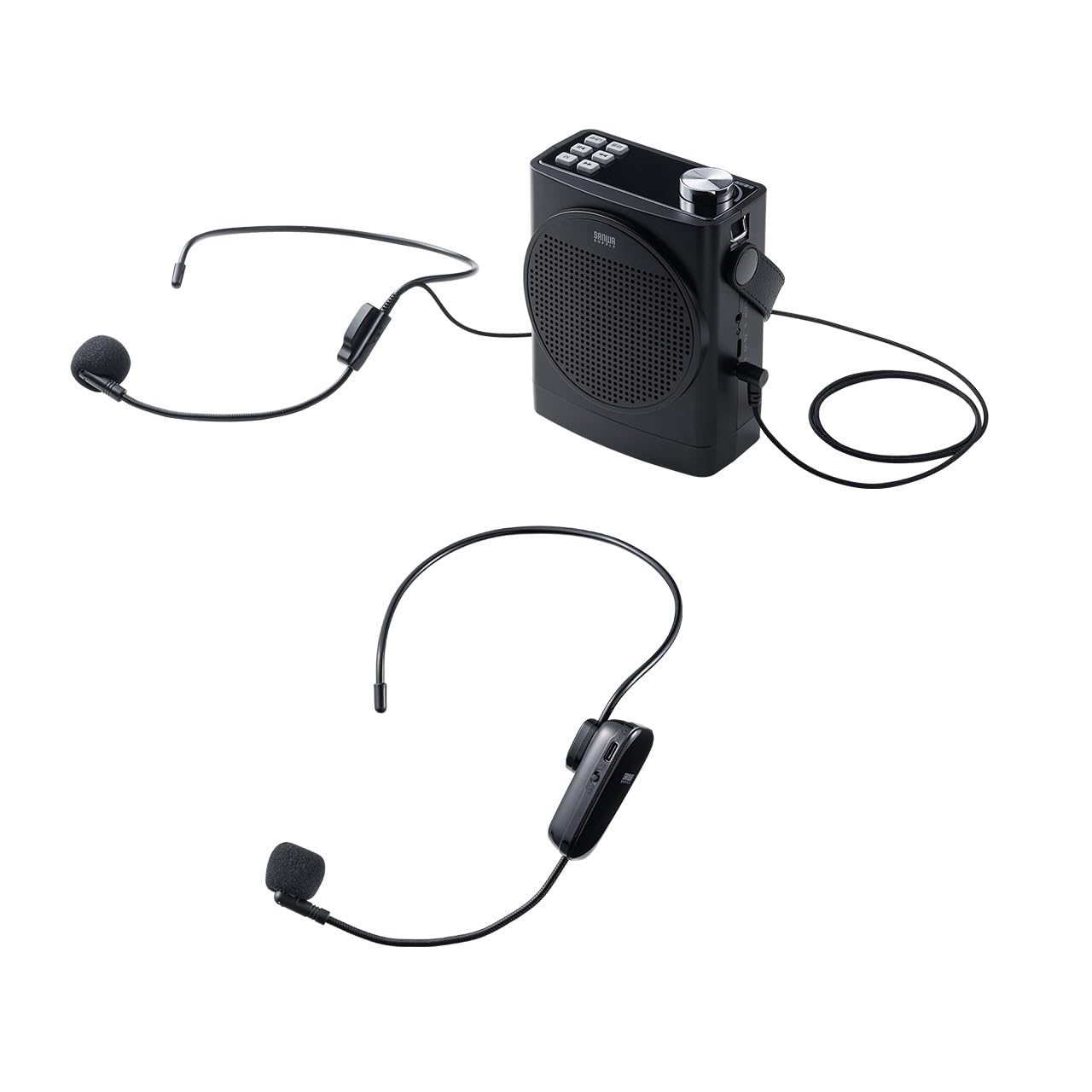 マイクさん専用 Amazon.co.jp: イーサプライ 拡声器 ハンズフリー ポータブル マイク