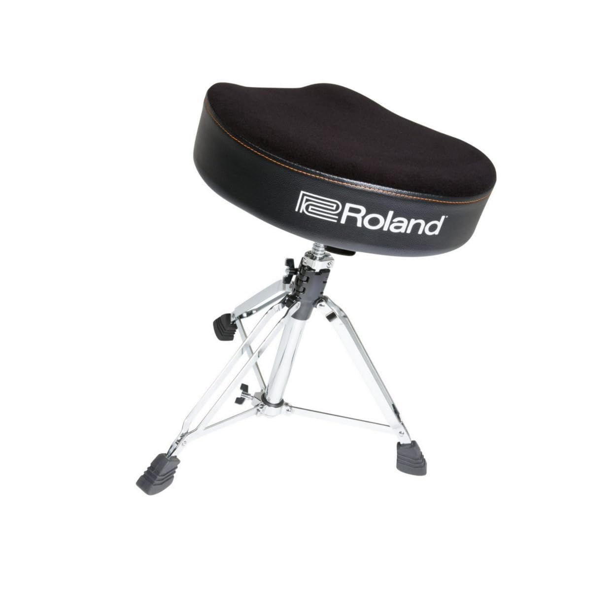 Roland Drum-Hocker-Sattel mit Velour-Sitz – RDT-S