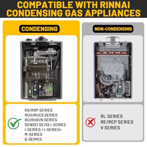 Condensate Neutralizer Kit Replaces 804000074, Compatible with Rinnai