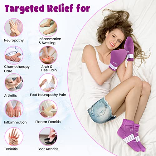 Essential Chemotherapy Supplies for Men and Women: Gloves, Socks, Cold Cap, and Care Package for Pain Relief