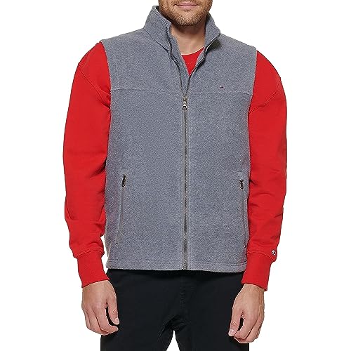 Chaleco Tommy Hilfiger con forro polar ligero ideal para paseos urbanos y confort diario