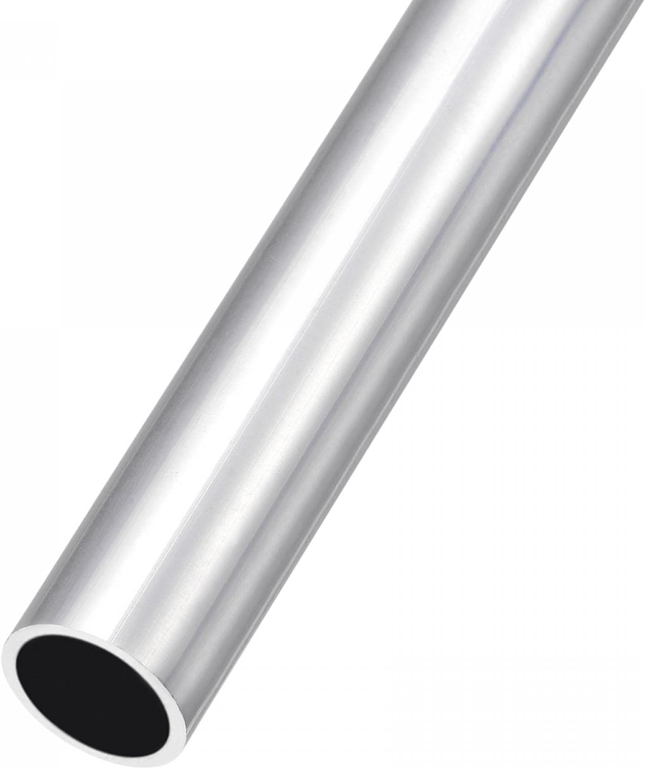 sourcing map 6063 Aluminum Tube (18mm OD x 15mm ID x 300mm L), Aluminum Round Tubing - for Home Furnishing, Machinery, DIY Handicraft