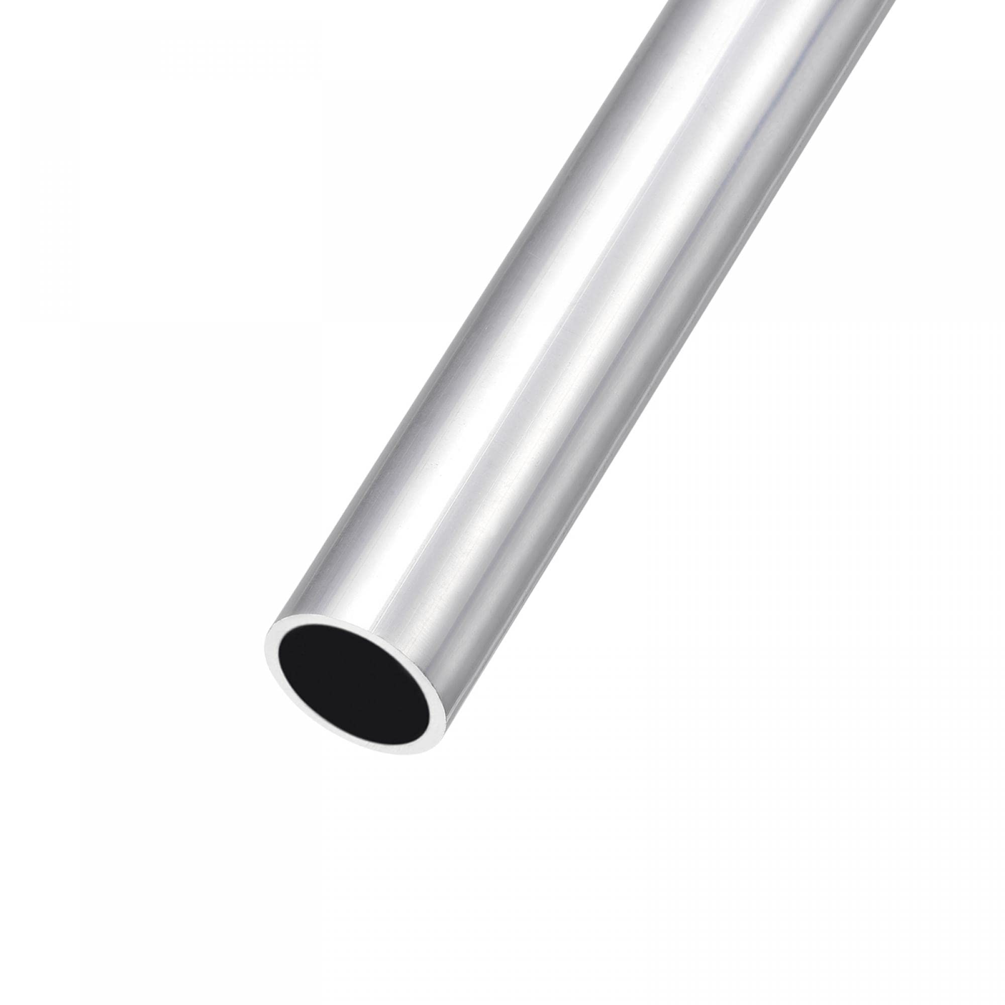 sourcing map 6063 Aluminum Tube (18mm OD x 15mm ID x 300mm L), Aluminum Round Tubing - for Home Furnishing, Machinery, DIY Handicraft