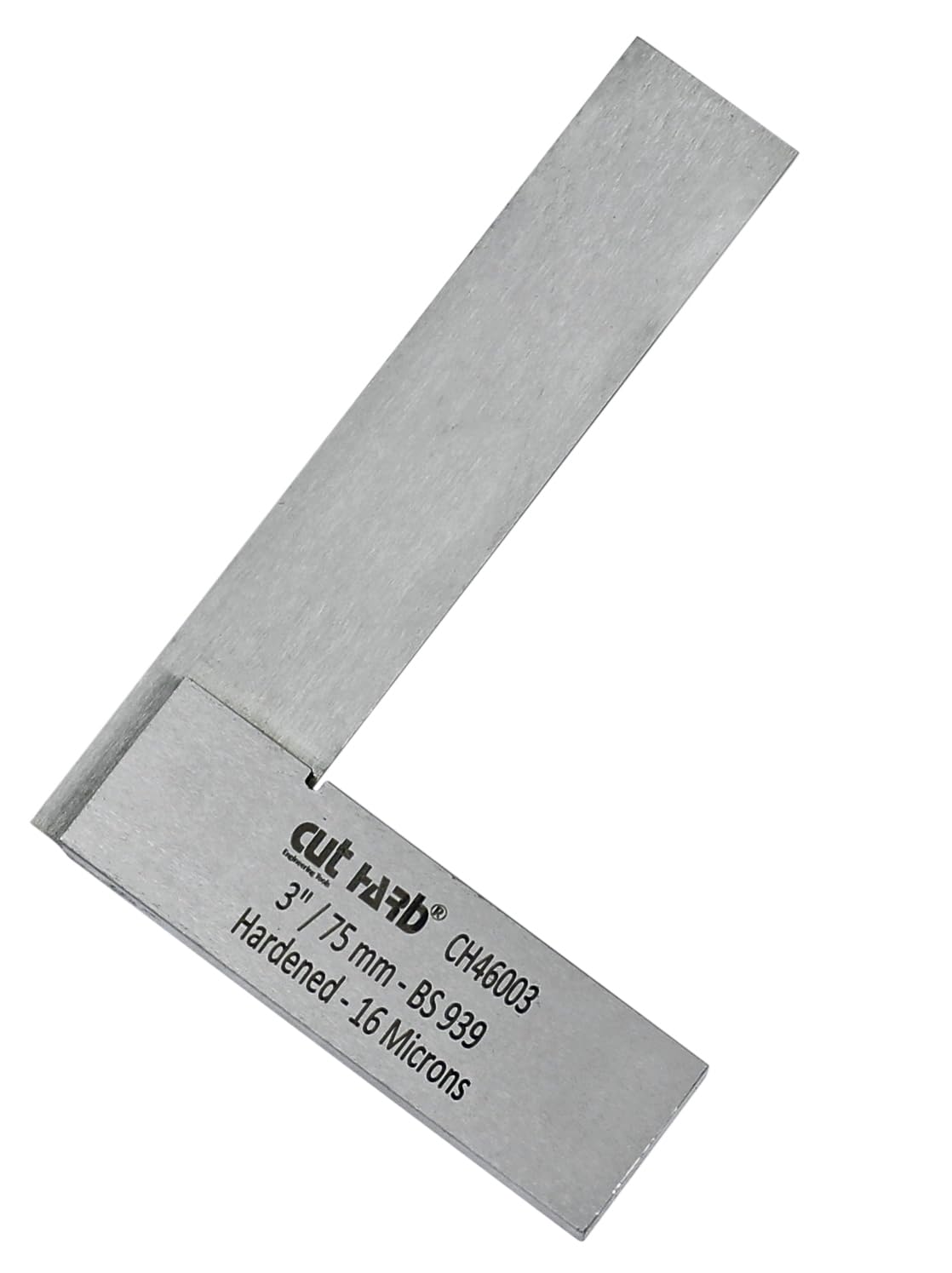 Shars 3x2 Hardened Steel Precision Square - Single Point Straight Edge Tool