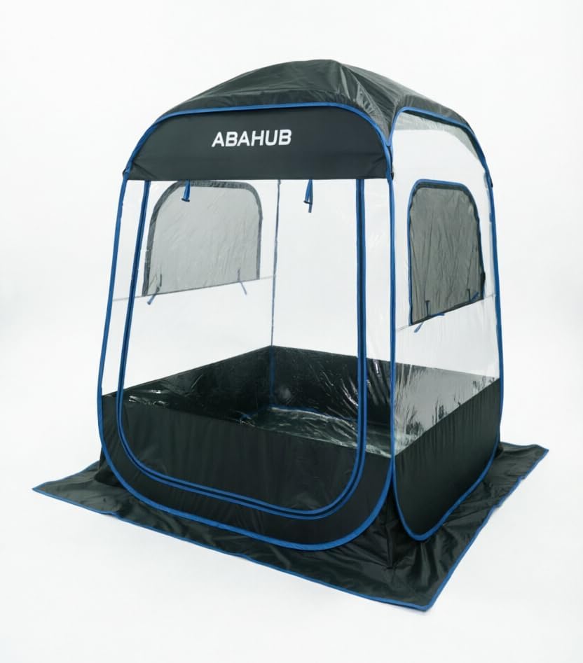 Abahub Pop up Screen House Tent,1 Person Black