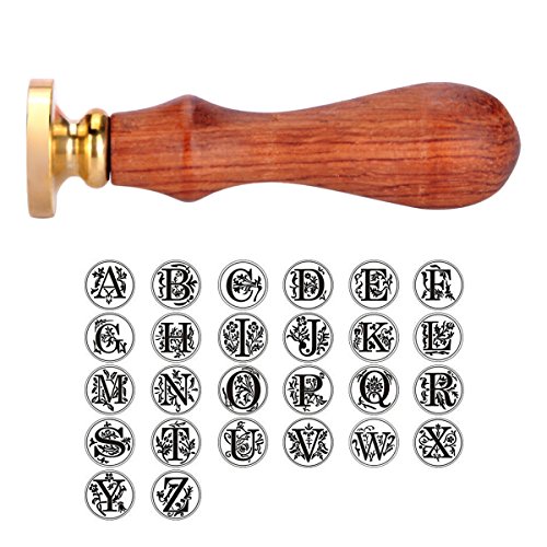HOUSWEETY Stamp Seal Sealing Wax Vintage Classical Antique Letter Creative Stamp Seal Maker