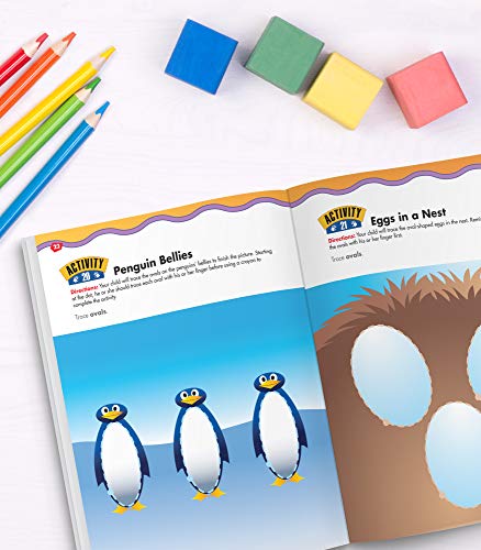 image for Brighter Child Big Skills for Little Hands® Trace Shapes Workbook—L