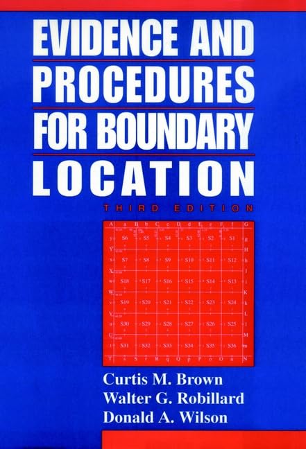 Evidence and Procedures for Boundary Location