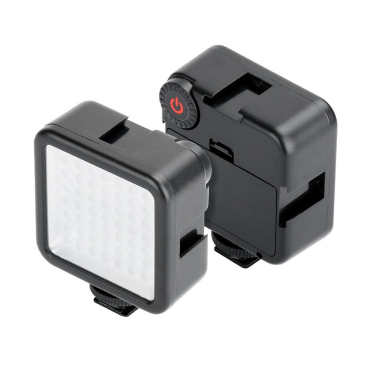 Angoily LED Camera Fill Light Photography Light for DSLR and Camcorder for Wedding News Interview and Macro Photography No Battery Included