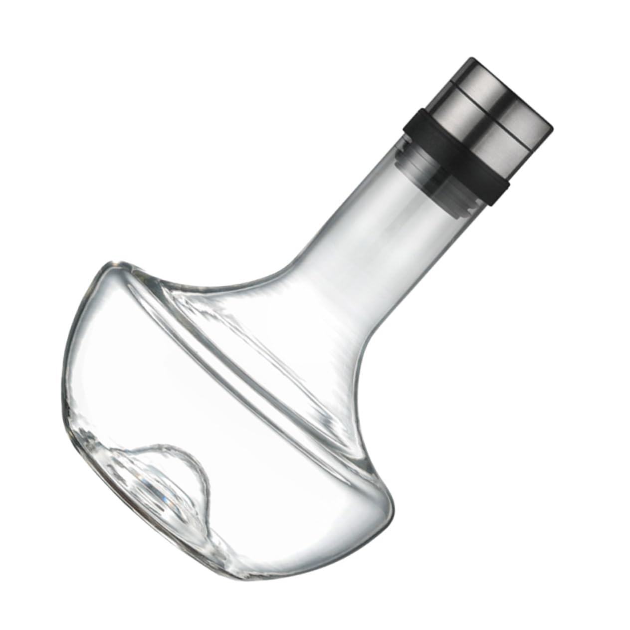Alipis Decantador de Vidrio Transparente de Decantador de Vino Rápido Hogar de Vidrio para Doméstico para Servir Vino Tinto