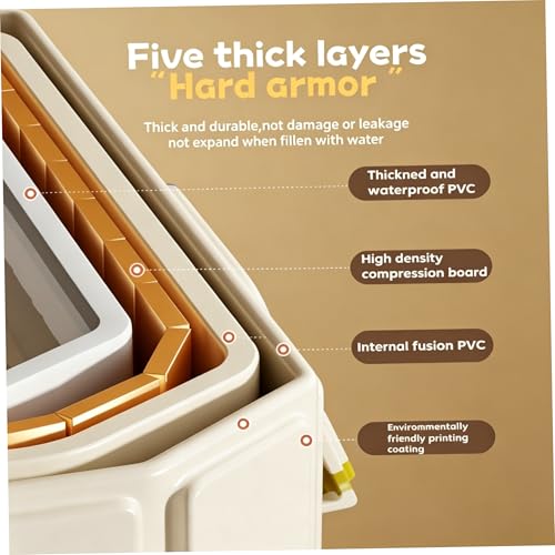 Baignoire pour bébé pliable portable jaune compacte avec support ergonomique de bain