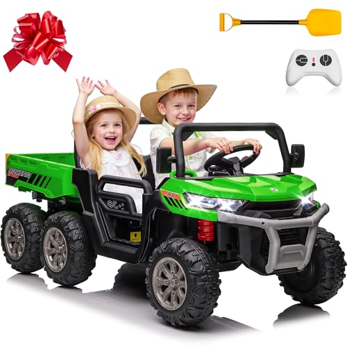 24V Ride on Dump Truck Car with Remote Control 2