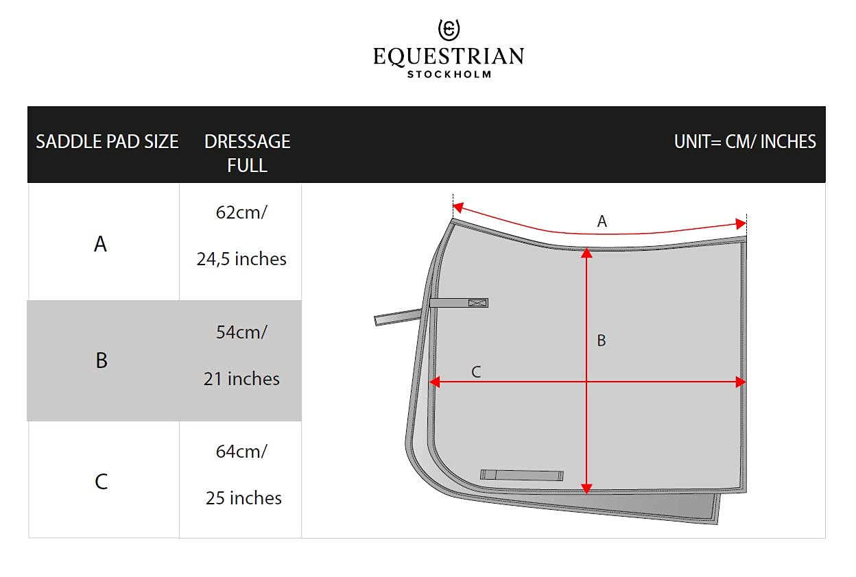 Tapis de selle Crystal Grey - Equestrian Stockholm Tapis de selle Crystal Grey - Equestrian Stockholm
