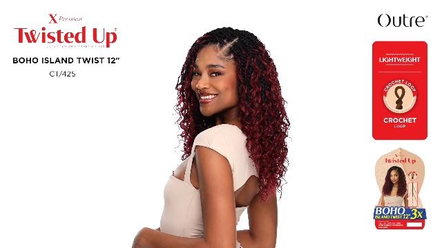 Amazon.com : Outre X-Pression Twisted Up - Boho Island Twist 12