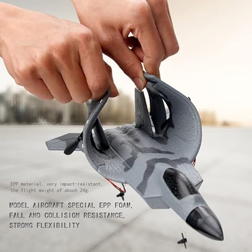 Siynhoo Rc Plane -F22 Raptor Model Toy Airplane Glider, 2 Channels 2.4 Ghz Remote Control Airplane Easy To Fly Rc Jet,Kids & Beginners F22 Easy To Fly Toy For Fighter Model Glider #TOP4