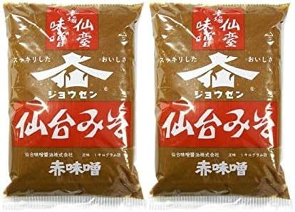 仙台みそ 赤味噌 1kg /仙台味噌醤油(2袋)