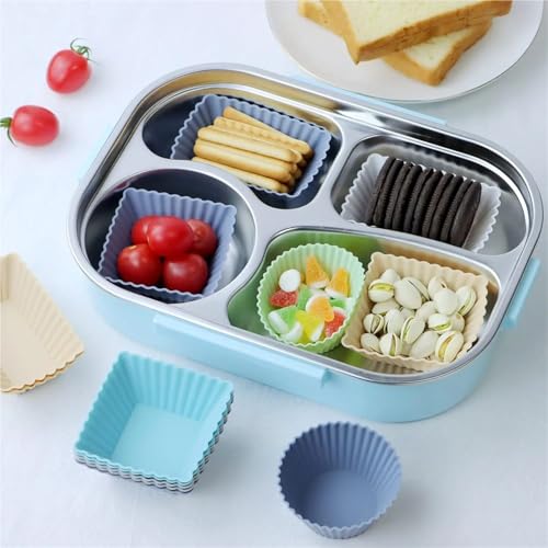 Moules à gâteaux silicone lot de 12 pour goûters réussis - 4