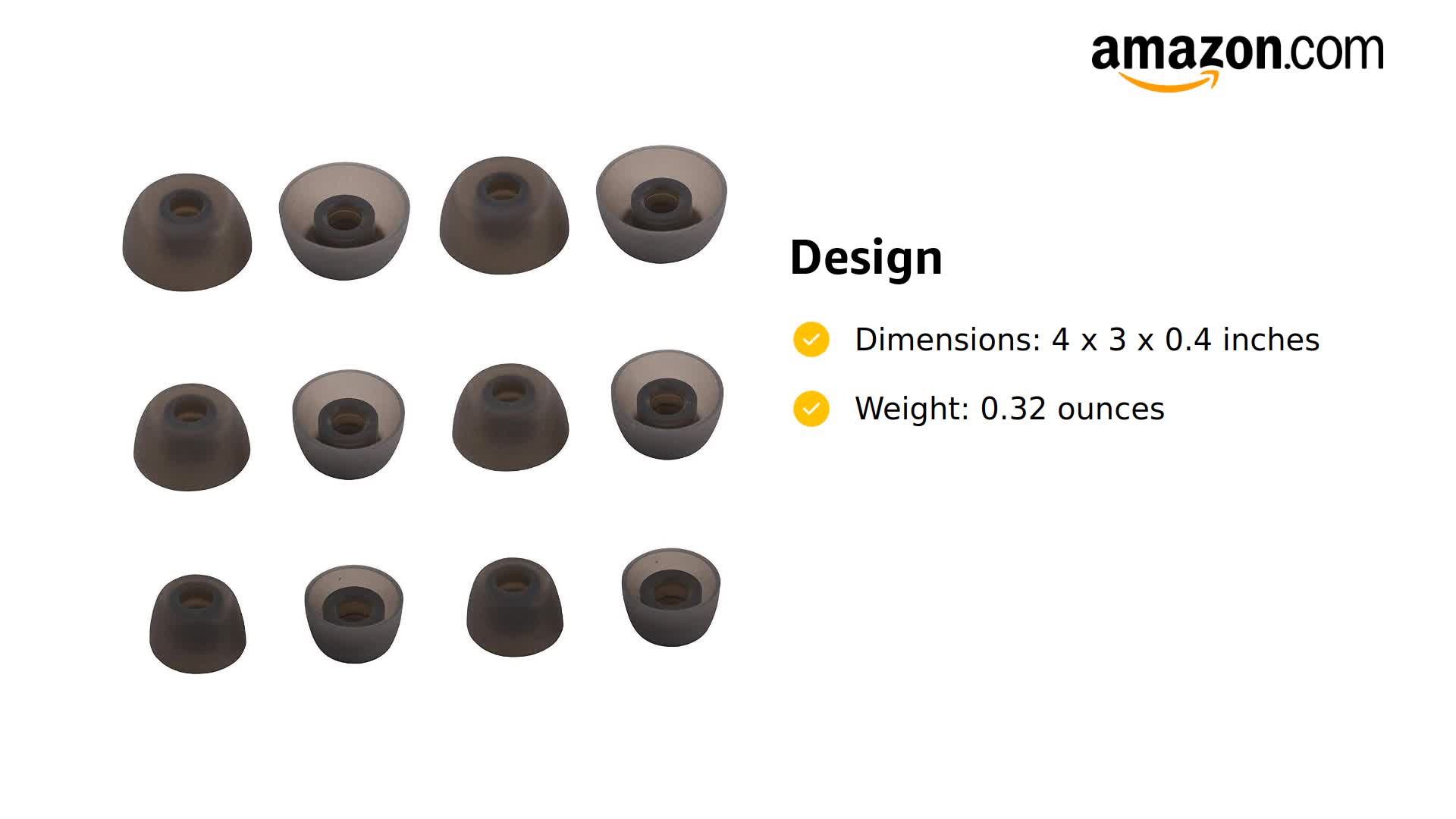 Amazon.com: ALXCD Ear Tips Compatible with Jabra Elite 8 Elite 10