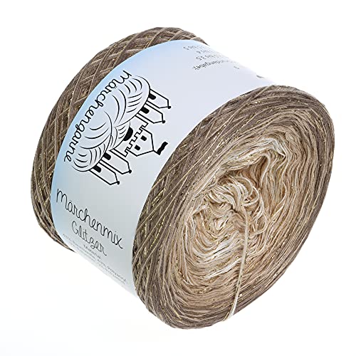 Bobbel Wolle Lilu’s Märchengarne Farbverlaufsgarn Zimtstern 250g