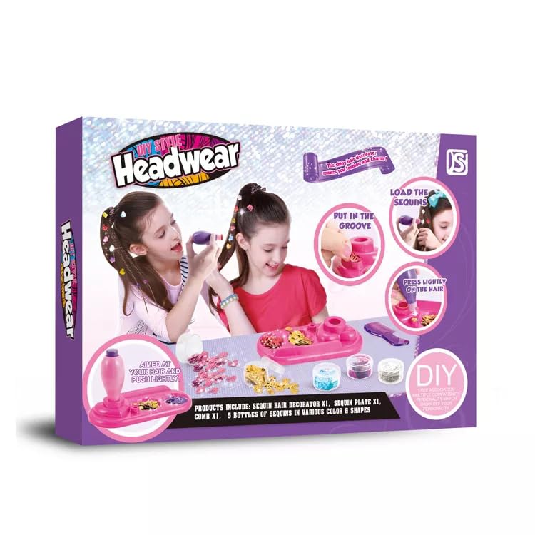 Kit de acessórios para cabelo infantil