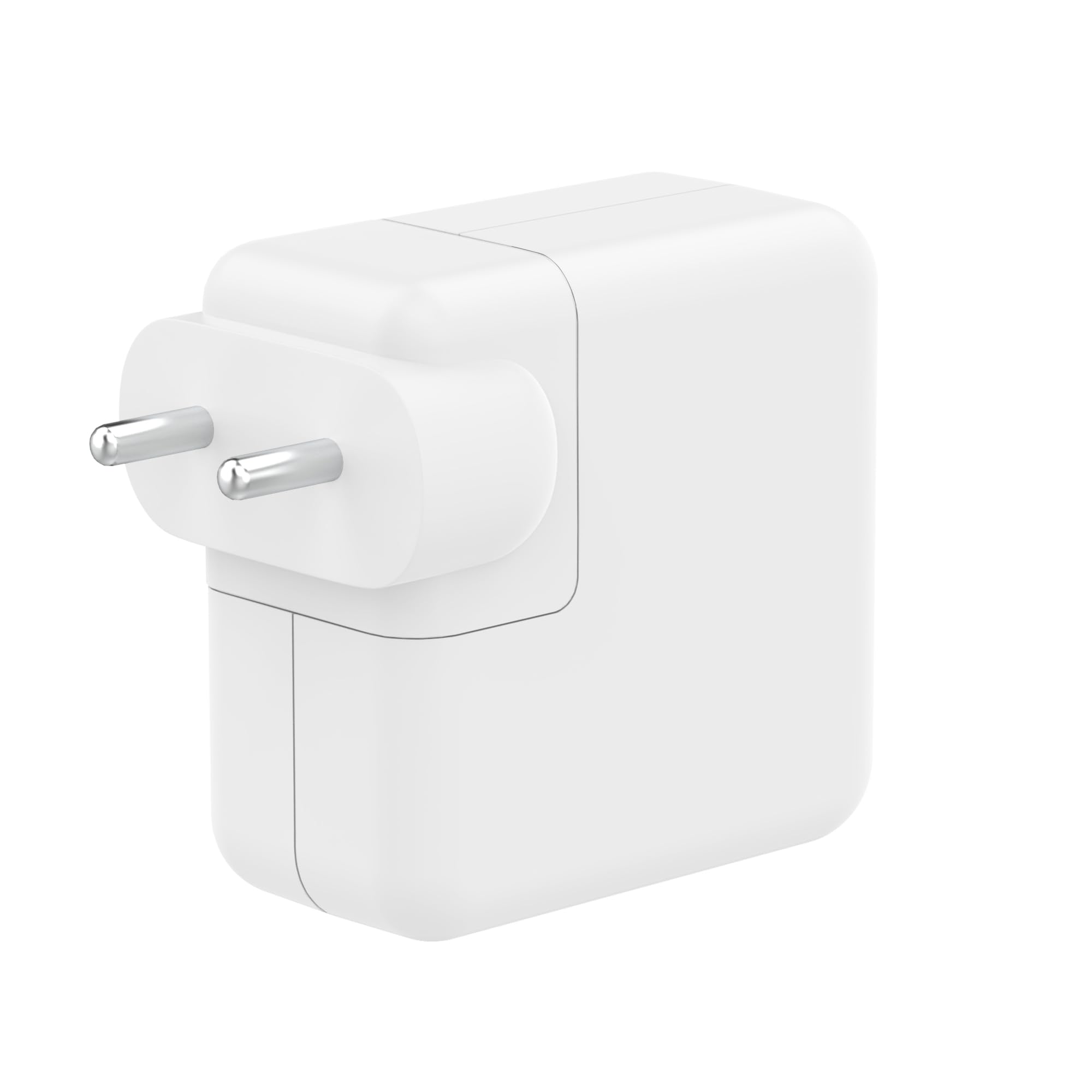 30W USB-C Power Adapter Compatible with Apple MacBook Air, iPad Pro, iPhone 15/14/13 & All USB-C Devices | Fast Charging Wall Adapter | Compact & Portable | White-image-34