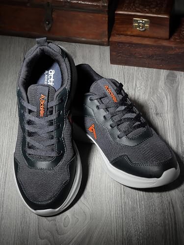 Image of Action | Athleo | SWIFT-112 | Men's | Lace-Up | Running | Shoes | Durable | Comfortable | Breathable | Lighweight | Sports | Shoes