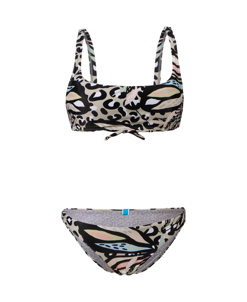 ARENA Women's Water Print Bikini Bralette Bañador de Dos Piezas Mujer (Pack de 1)