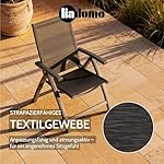 Klappstuhl Ricadi Aluminium Anthrazit