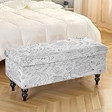 ENTRETIEN FACILE : Ne vous inquiétez pas de la durabilité de cette housse pour ottoman. Elle est lavable en machine, à l'eau froide, sans repassage ni javellisation. Vous pouvez également la nettoyer avec un produit anti-peluches pour enlever les poils de votre animal de compagnie.