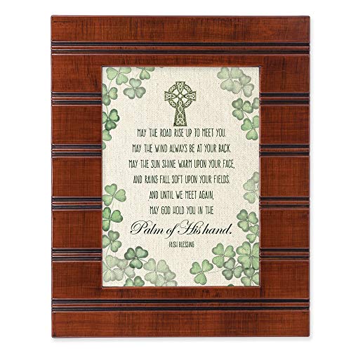 Panneau de perles de bois Irish Blessing, un message de protection - 2