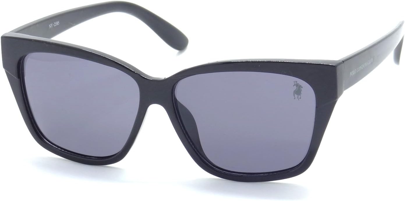 Óculos de Sol Clássico Polo London Club com Proteção UVA/UVB – Kit contém estojo e flanela