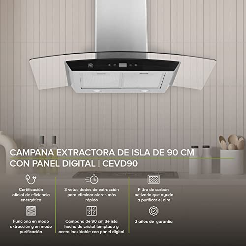 La Mejor comparativa de Campana para cocina 90 cm los más recomendados. 13 Imagen adicional