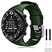 TOPsic Banda de Reloj para Suunto Core Correa, Correa Reemplazo de Silicona Suave Deportiva para Suunto Core Pulsera Correa