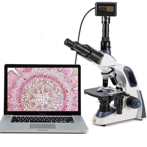 Amazon.co.jp: SWIFT 三眼生物顕微鏡 高性能3眼タイプ生物顕微鏡 最大