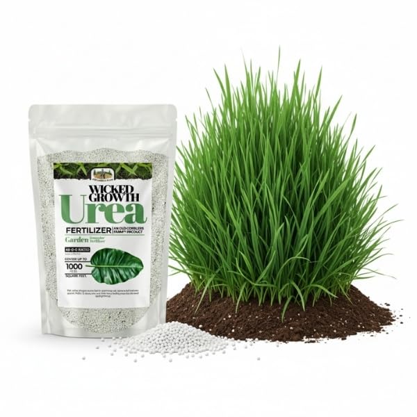 Old Cobblers Farm™ Wicked Growth High-Efficiency 46-0-0 Fertilizer - Urea - Fast-Acting Nitrogen Source for Lush Growth in Gardens & Farms -Soluble (5 lbs | 10 lbs | 15 lbs | 20 lbs) (20lbs)