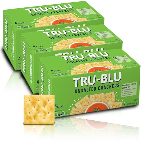Tru Blu Unsalted Saltine Crackers