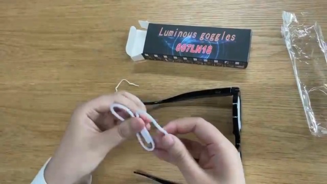 Watch anime led glasses on Amazon Live
