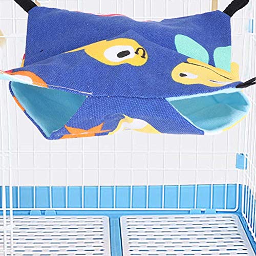 Criceto amaca, letto matrimoniale sospeso