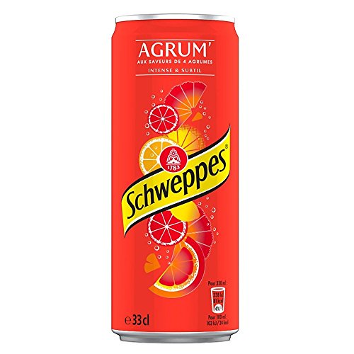 Schweppes Agrum' - 24 x 0,33 Litre