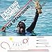 Hawaiian Sling Fishing Spear Set 6ft Fiberglass Travel Pole Spears 3 Prong Paralyzer Hand Spear Fishing Pole Harpoon Spear Fishing Equipment Spearfishing Gear for Snorkeling, Freedivng, Scuba Diving