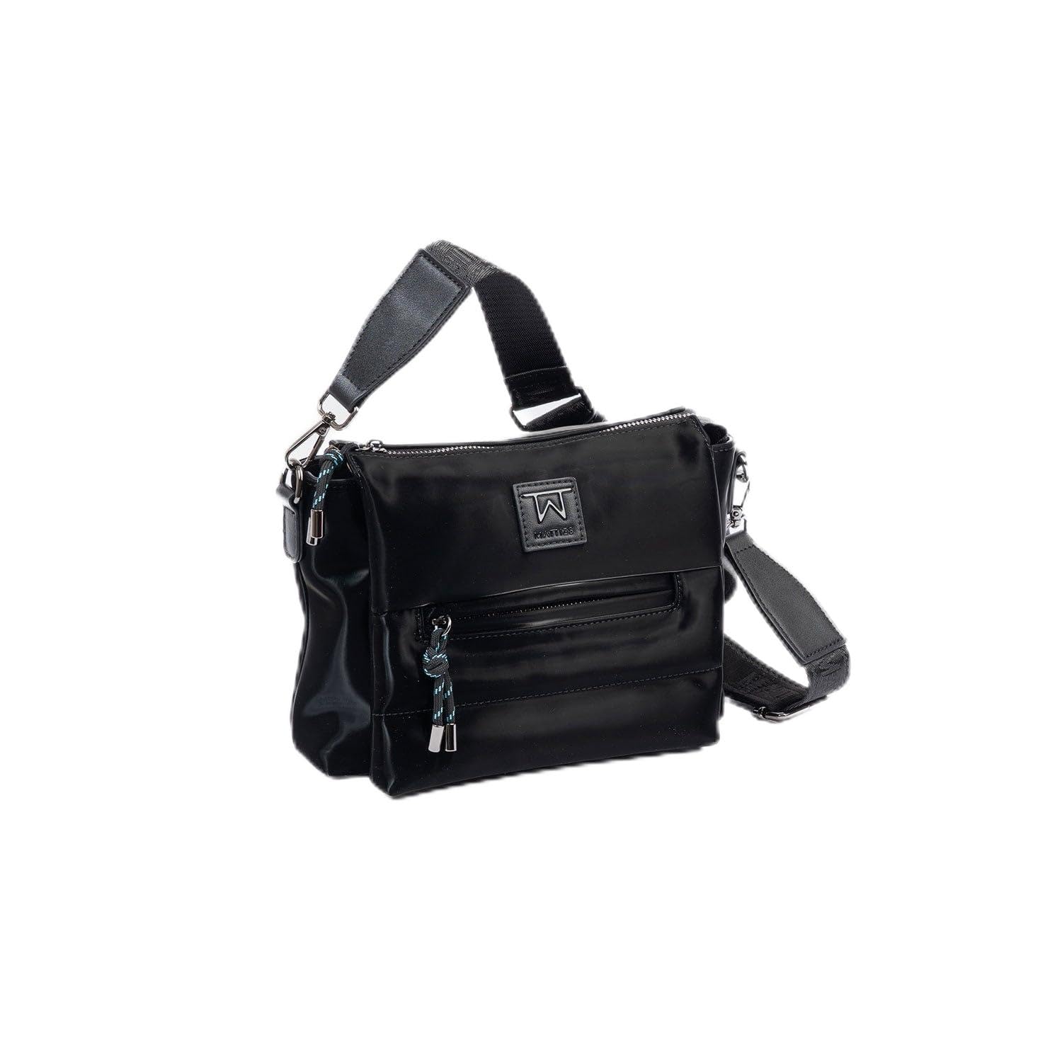 MATTIES Women's Midnight Bags, Black/White, 12cm x 25cm x 19cm