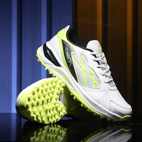 Image of ASIAN All Rounder-01 Men's Cricket Shoes | Lightweight, Durable Sports Shoes with Superior Grip, Cushion Comfort & Steady Support for All-Terrain Cricket Play