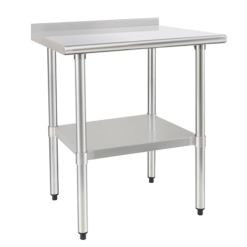 HARDURA Stainless Steel Table Prep & Work Table 24 x