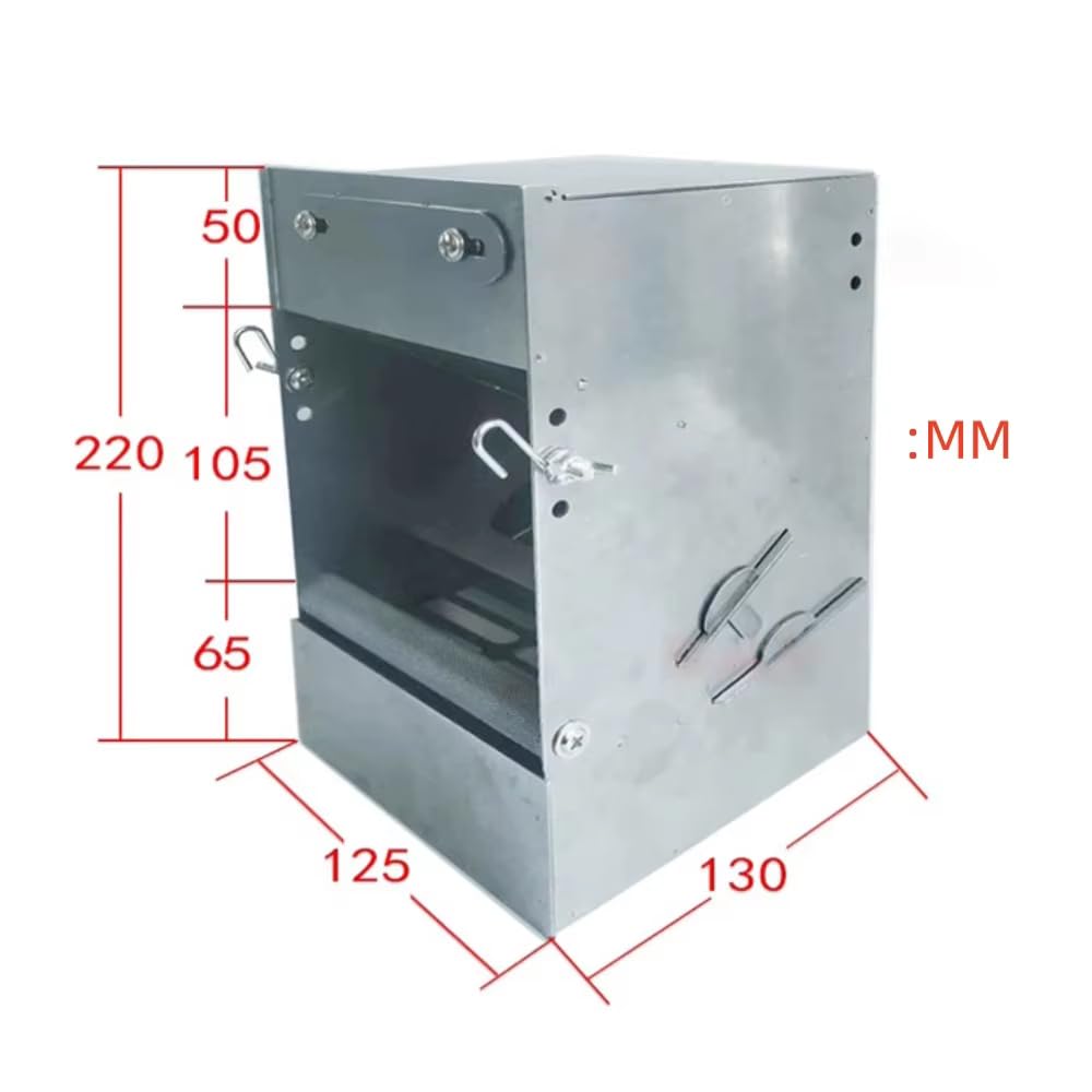 Comedero Automático de Acero Inoxidable para Loros, Antiderrame y Resistente a las Mordeduras, Ideal para Loros Grandes